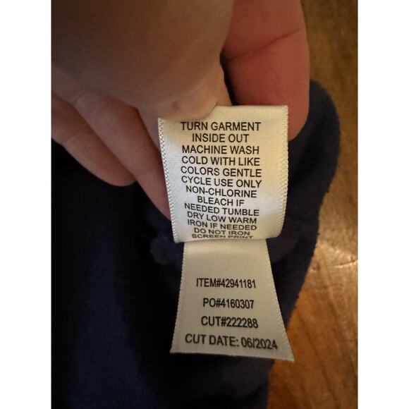 Torrid Starburst Classic Cozy Fleece Raglan Sweatshirt Women's Navy Celestial M - Picture 11 of 11